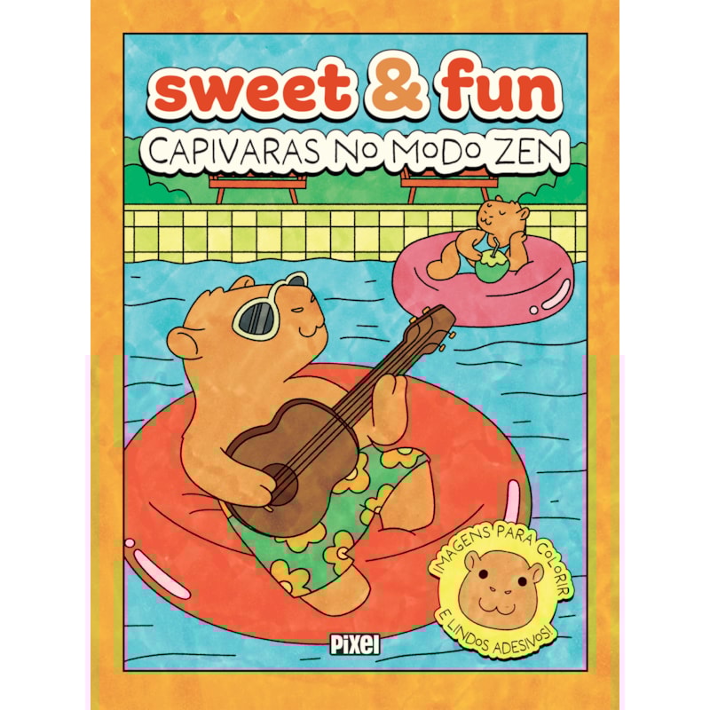 SWEET & FUN: CAPIVARAS NO MODO ZEN