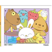 SWEET WORLD - LIVRO DE COLORIR