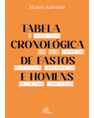 TABELA CRONOLÓGICA DE FASTOS E HOMENS