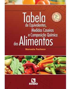 Tabela de equivalentes, medidas caseiras e composição química dos alimentos