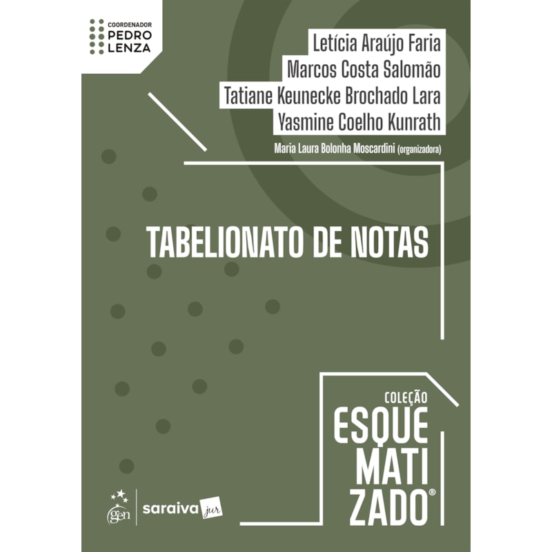 TABELIONATO DE NOTAS - COLEÇÃO ESQUEMATIZADO - 1ª EDIÇÃO 2026
