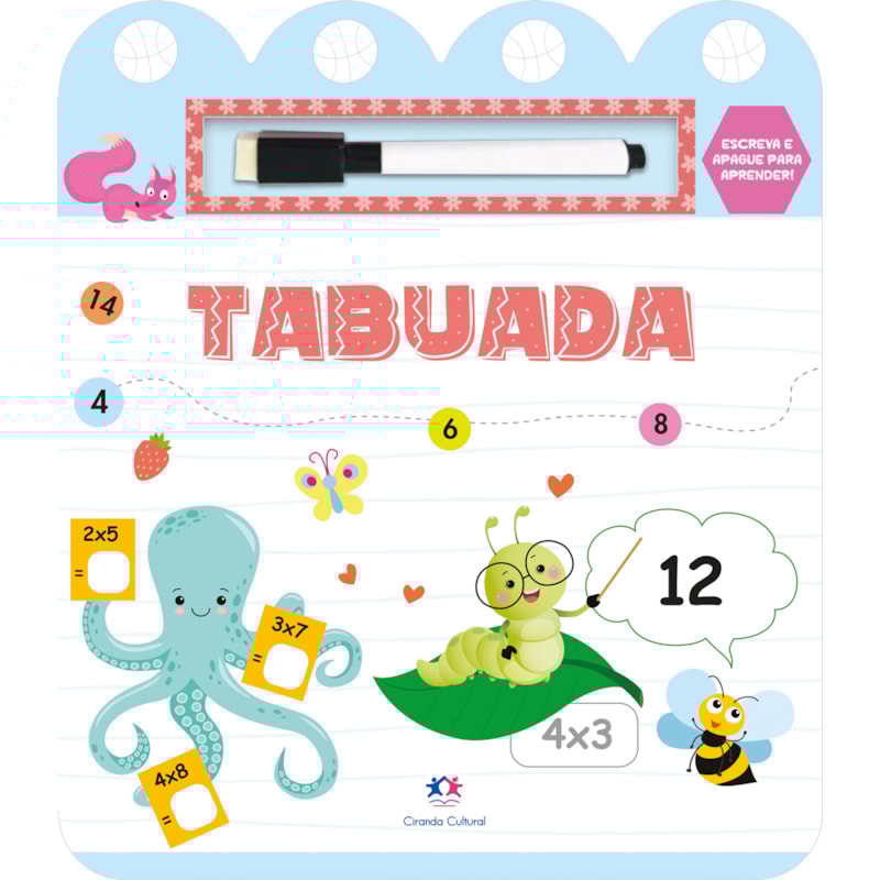TABUADA - ESCREVA E APAGUE PARA APRENDER