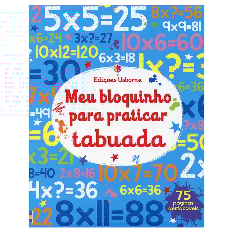TABUADA: MEU BLOQUINHO PARA PRATICAR