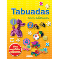 Tabuadas com adesivos
