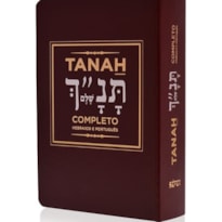 TANAH COMPLETO - HEBRAICO E PORTUGUÊS - VINHO - BIBLIA JUDAICA