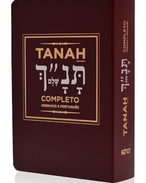 TANAH COMPLETO - HEBRAICO E PORTUGUÊS - VINHO - BIBLIA JUDAICA