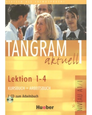 TANGRAM AKTUELL 1 KURSBUCH + ARBEITSBUCH - LEKTION 1-4 MIT CD (TEXTO + EXERC.)