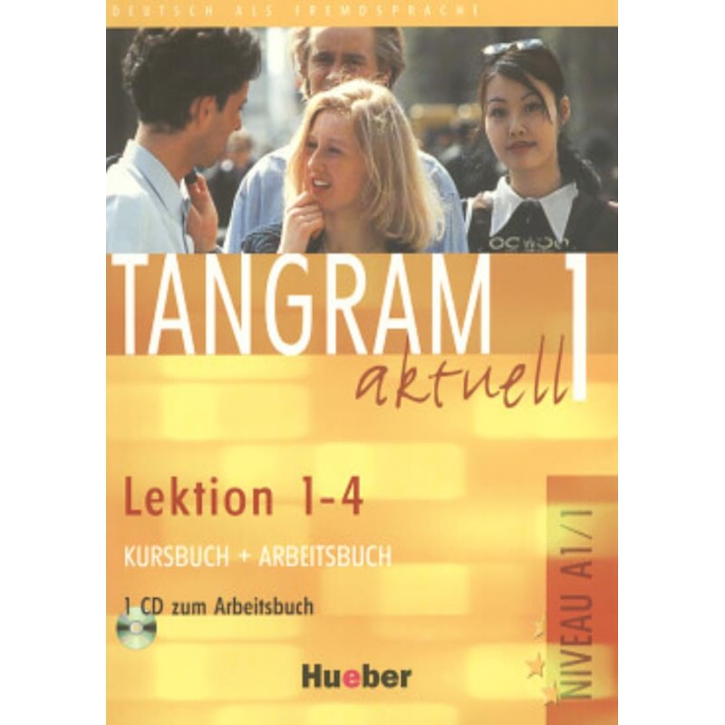 TANGRAM AKTUELL 1 KURSBUCH + ARBEITSBUCH - LEKTION 1-4 MIT CD (TEXTO + EXERC.)
