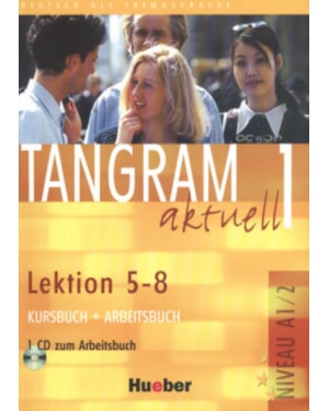 TANGRAM AKTUELL 1 KURSBUCH + ARBEITSBUCH - LEKTION 5-8 MIT CD (TEXTO + EXERC.)