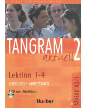 TANGRAM AKTUELL 2 KURSBUCH + ARBEITSBUCH - LEKTION 1-4 MIT CD (TEXTO + EXERC.)