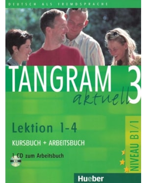 TANGRAM AKTUELL 3 KURSBUCH + ARBEITSBUCH - LEKTION 1-4 MIT CD (TEXTO + EXERC.)