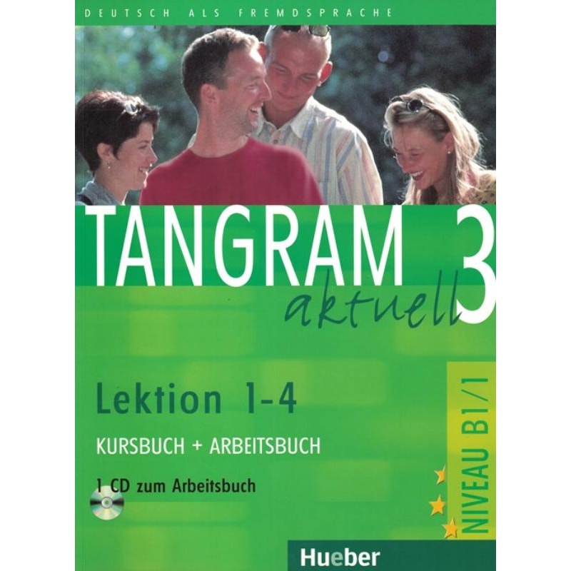 TANGRAM AKTUELL 3 KURSBUCH + ARBEITSBUCH - LEKTION 1-4 MIT CD (TEXTO + EXERC.)