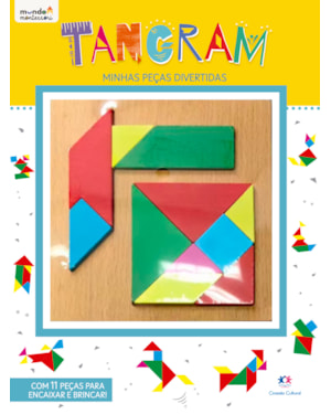 TANGRAM - COM 11 PEÇAS PARA BRINCAR E APRENDER