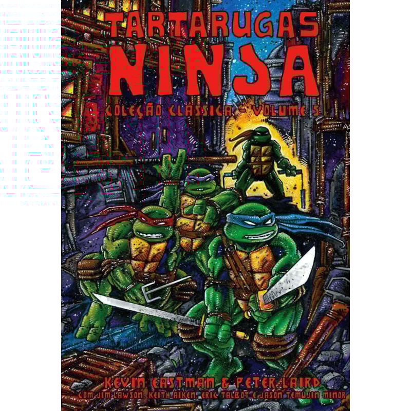 TARTARUGAS NINJA: COLEÇÃO CLÁSSICA VOL. 5
