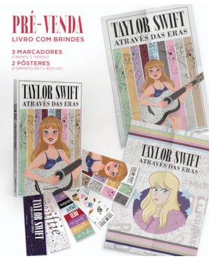 TAYLOR SWIFT ATRAVÉS DAS ERAS - EDIÇÃO COM BRINDES!