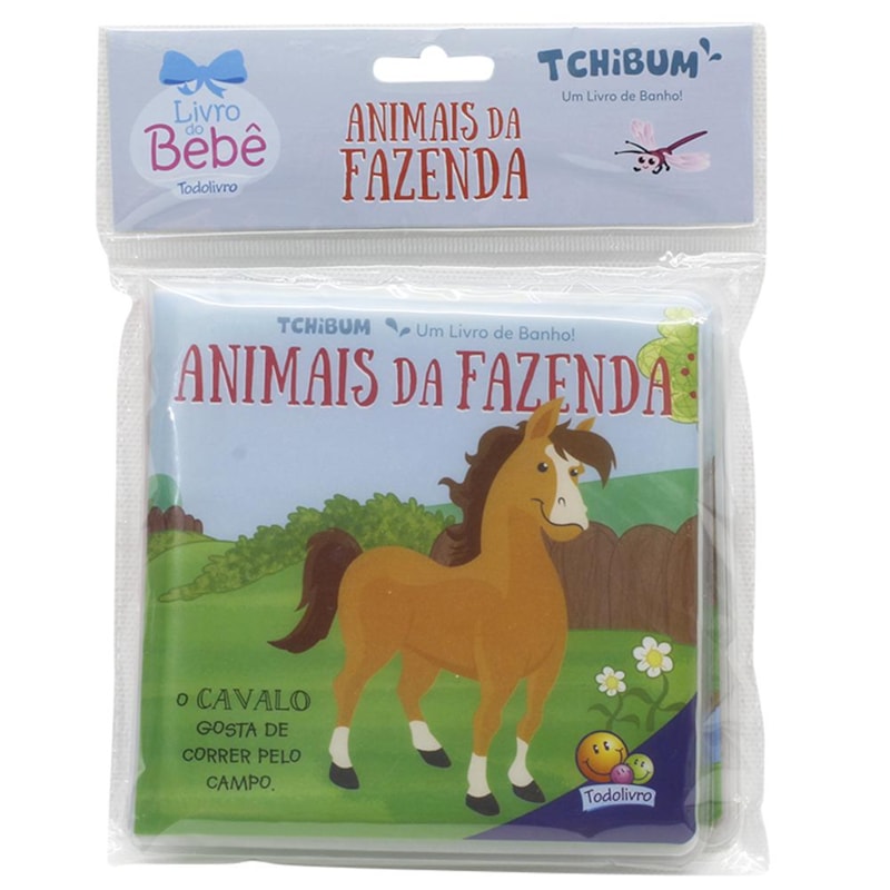 Tchibum - Um livro de banho! Animais da Fazenda