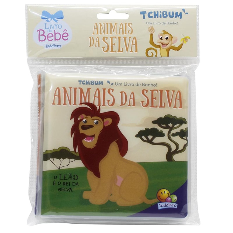 Tchibum - Um livro de banho! Animais da Selva