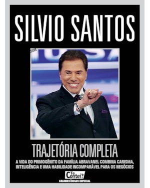 TE CONTEI - GRANDES ÍDOLOS - ESPECIAL - LUXO CAPA HOLOGRÁFICA: SILVIO SANTOS TRAJETÓRIA COMPLETA ESPECIAL LUXO