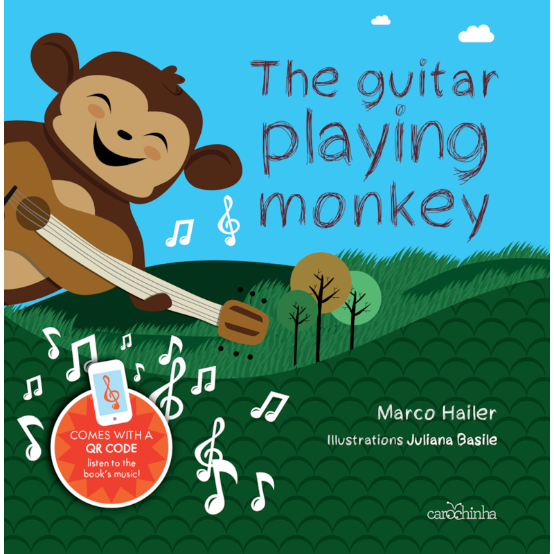 TE GUITAR PLAYING MONKEY