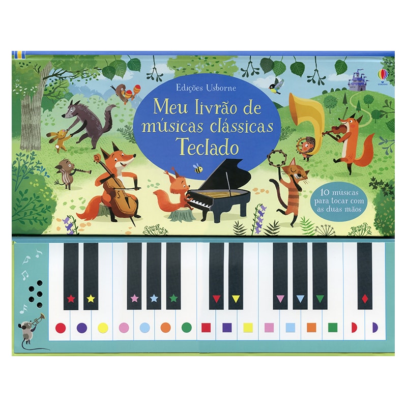 TECLADO: MEU LIVRÃO DE MÚSICAS CLÁSSICAS