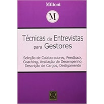 TECNICAS DE ENTREVISTA PARA GESTORES - 1ª