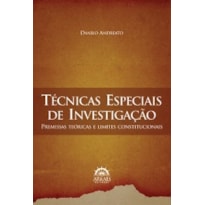 Técnicas especiais de investigação: premissas teóricas e limites constitucionais