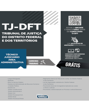 TÉCNICO JUDICIÁRIO - ÁREA ADMINISTRATIVA - TRIBUNAL DE JUSTIÇA DO DISTRITO FEDERAL E DOS TERRITÓRIOS - TJDFT