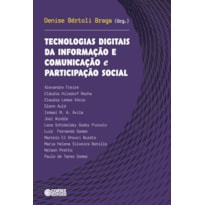TECNOLOGIAS DIGITAIS DA INFORMAÇÃO E COMUNICAÇÃO E PARTICIPAÇÃO SOCIAL