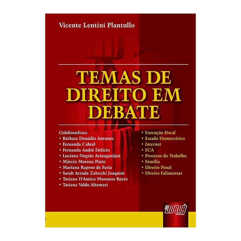 TEMAS DE DIREITO EM DEBATE