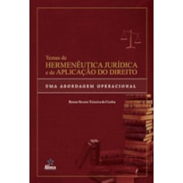 TEMAS DE HERMENÊUTICA JURÍDICA E DE APLICAÇÃO DO DIREITO: UMA ABORDAGEM OPERACIONAL