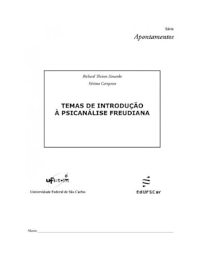 TEMAS DE INTRODUÇÃO À PSICANALISE FREUDIANA