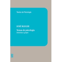 TEMAS DE PSICOLOGIA: ENTREVISTA E GRUPOS