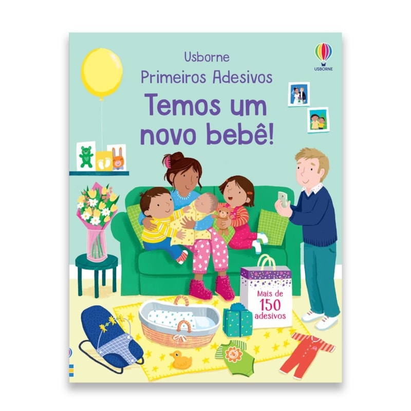 TEMOS UM NOVO BEBÊ!: PRIMEIROS ADESIVOS