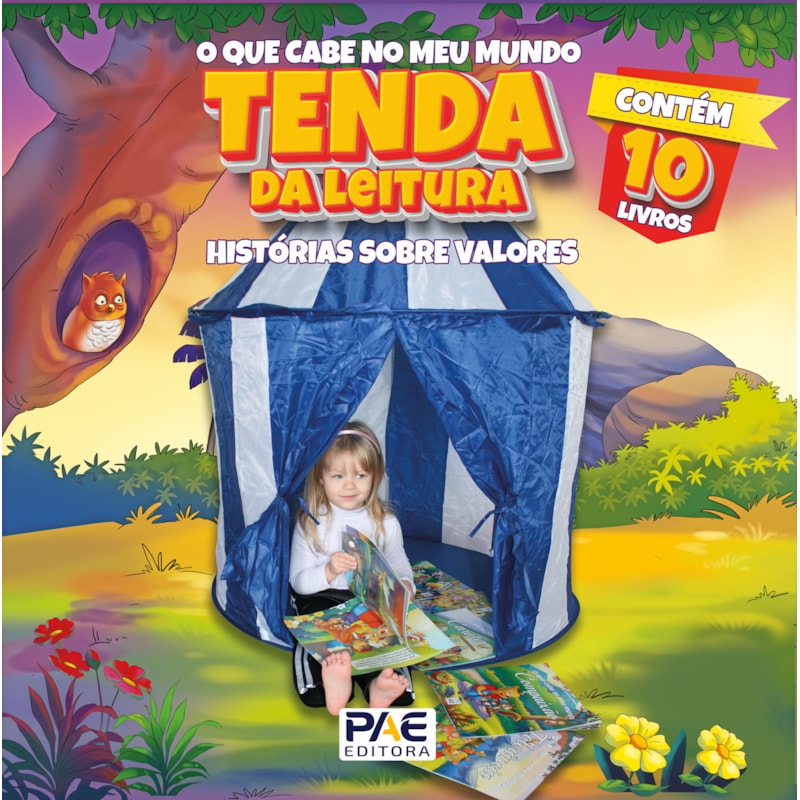 Tenda da leitura: o que cabe no meu mundo