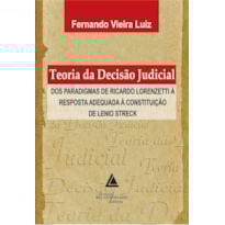 TEORIA DA DECISÃO JUDICIAL