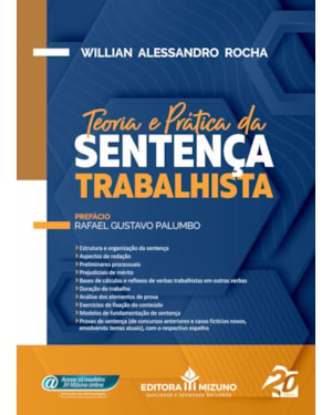 TEORIA E PRÁTICA DA SENTENÇA TRABALHISTA