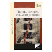 TEORÍA GENERAL DEL ACTO JURÍDICO