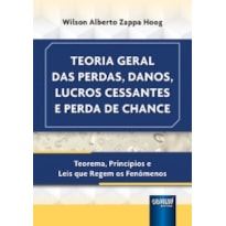 TEORIA GERAL DAS PERDAS, DANOS, LUCROS CESSANTES E PERDA DE CHANCE