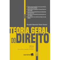 TEORIA GERAL DO DIREITO - 6ª EDIÇÃO 2024