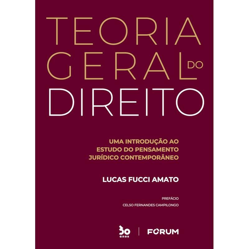 TEORIA GERAL DO DIREITO: UMA INTRODUÇÃO AO ESTUDO DO PENSAMENTO JURÍDICO CONTEMPORÂNEO