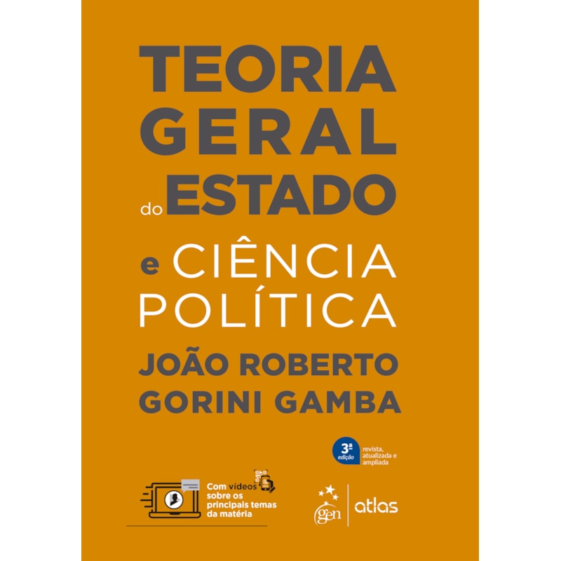 TEORIA GERAL DO ESTADO E CIÊNCIA POLÍTICA - 3ª EDIÇÃO 2023