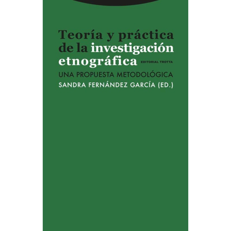 TEORÍA Y PRÁCTICA DE LA INVESTIGACIÓN ETNOGRÁFICA