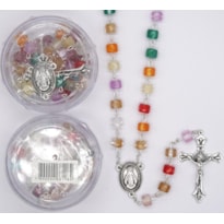 TERÇO ITALIANO ENTREMEIO NOSSA SENHORA DAS GRAÇAS OLHO DE GATO 6MM