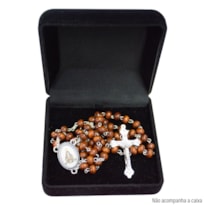 TERÇO NOSSA SENHORA APARECIDA MADEIRA 8MM