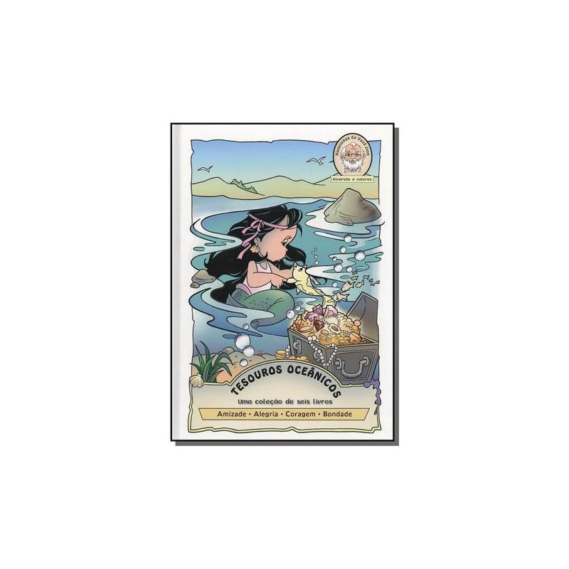 TESOUROS OCEANICOS - UMA COLECAO DE SEIS LIVROS AMIZADE ALEGRIA CORAGEM BON - 1