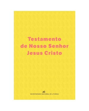 TESTAMENTO DE NOSSO SENHOR JESUS CRISTO