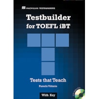 Testbuilder For TOEFL IBT With Audio CD (W/Key)