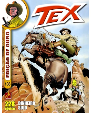 TEX EDIÇÃO DE OURO Nº 108 - DINHEIRO SUJO / SALVAMENTO HERÓICO - VOL. 108