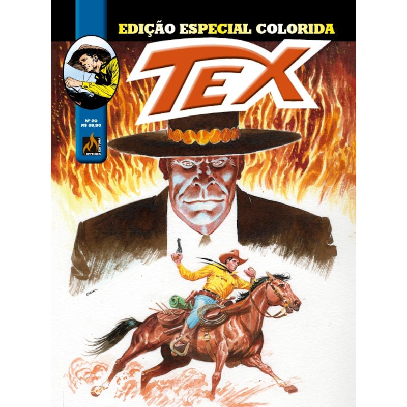 TEX EDIÇÃO ESPECIAL COLORIDA Nº 20: O ASSASSINO FANTASMA