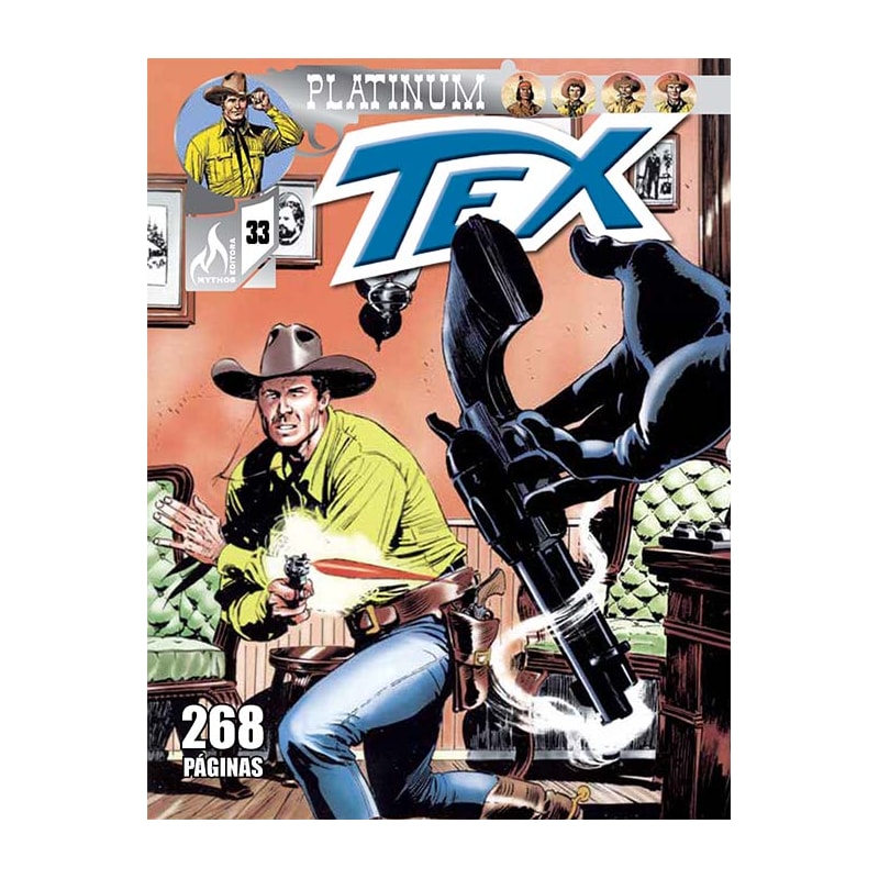 TEX PLATINUM Nº 33 - A CIDADE CORROMPIDA; FIESTA DE MORTE
